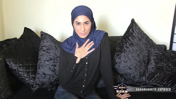 Naughty Hijabi teases her cuck husband